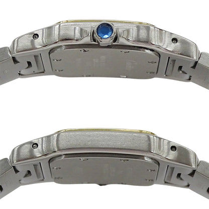 Cartier カルティエ サントスガルベ SM W20012C4 レディース 腕時計 クオーツ QZ SS YG 磨き済み【中古】