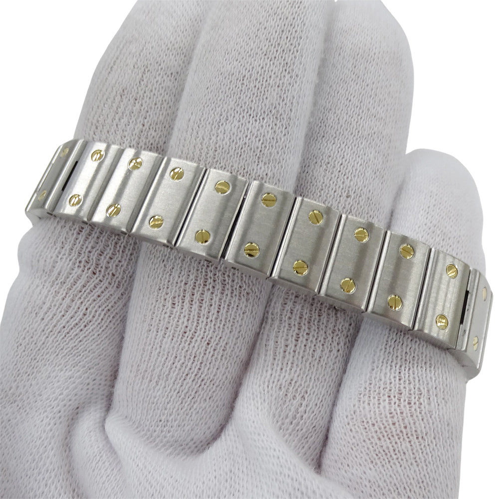 Cartier カルティエ サントスガルベ SM W20012C4 レディース 腕時計 クオーツ QZ SS YG 磨き済み【中古】