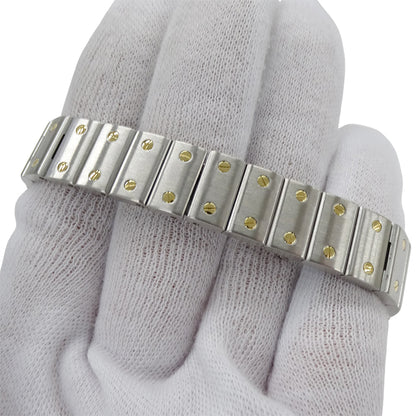 Cartier カルティエ サントスガルベ SM W20012C4 レディース 腕時計 クオーツ QZ SS YG 磨き済み【中古】