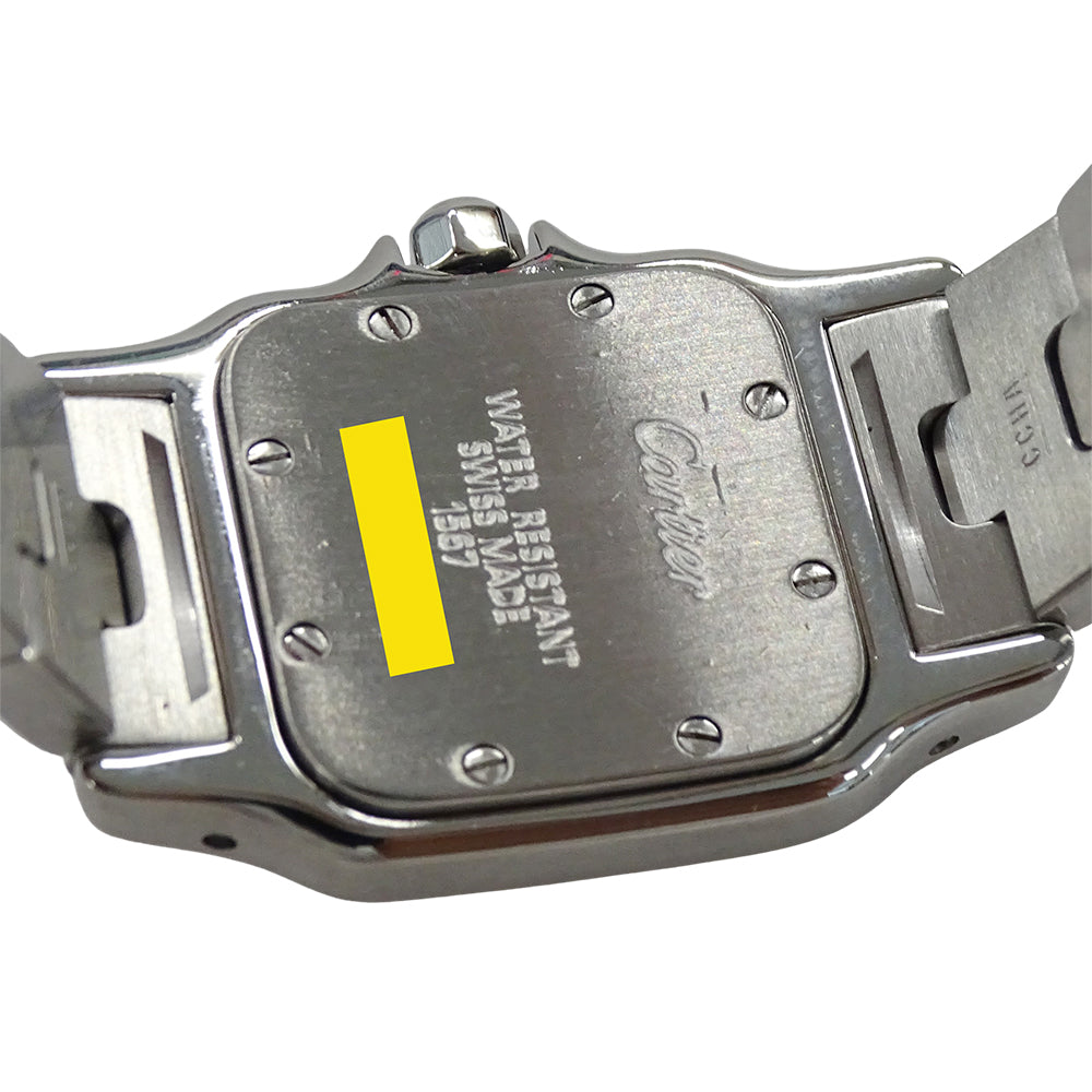 Cartier カルティエ サントスガルベ SM W20012C4 レディース 腕時計 クオーツ QZ SS YG 磨き済み【中古】
