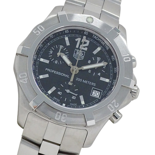 TAG Heuer タグホイヤー エクスクルーシブ CN1110 BA0337 メンズ 腕時計 クロノグラフ クオーツ SS 磨き済み【中古】