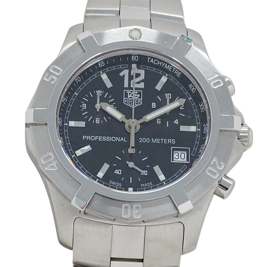 TAG Heuer タグホイヤー エクスクルーシブ CN1110 BA0337 メンズ 腕時計 クロノグラフ クオーツ SS 磨き済み【中古】