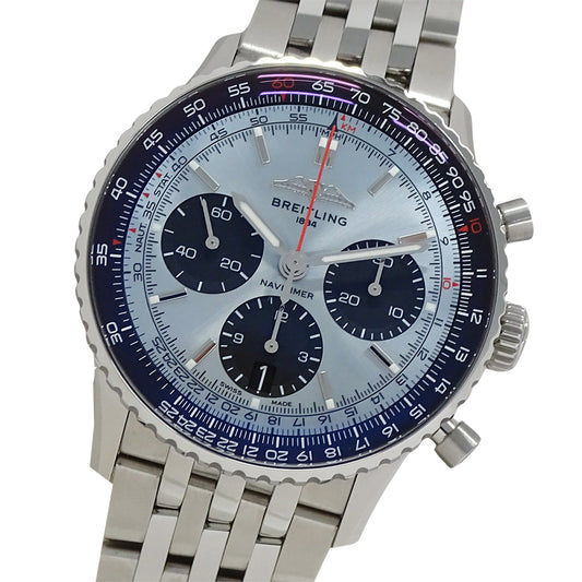 BREITLING ブライトリング ナビタイマー B01 AB0139 メンズ 腕時計 クロノグラフ 自動巻き AT ステンレス【中古】