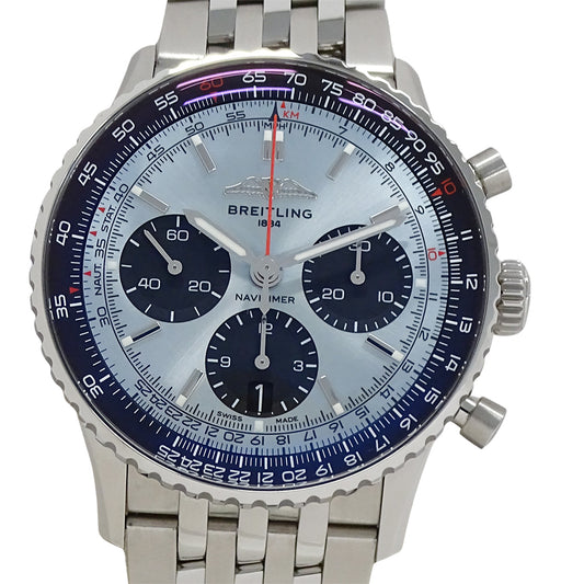 BREITLING ブライトリング ナビタイマー B01 AB0139 メンズ 腕時計 クロノグラフ 自動巻き AT ステンレス【中古】