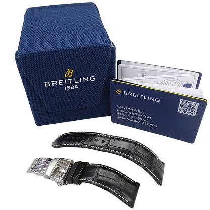 BREITLING ブライトリング ナビタイマー B01 AB0139 メンズ 腕時計 クロノグラフ 自動巻き AT ステンレス【中古】