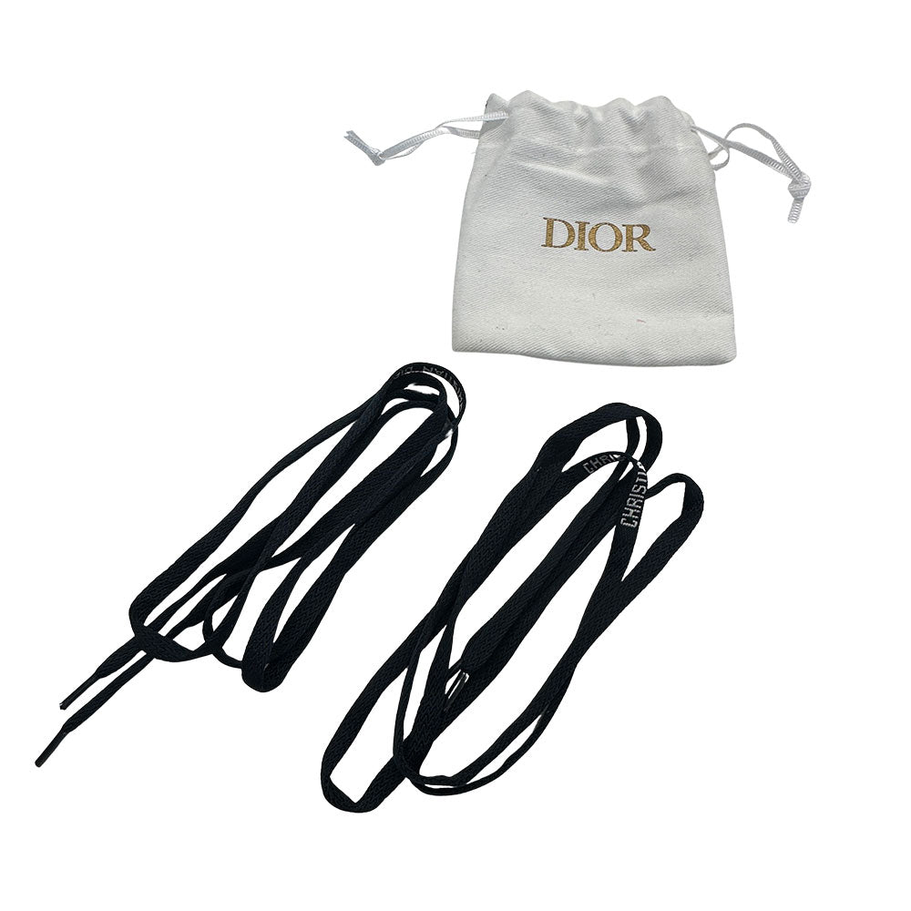 Dior ディオール ウォーキンディオール オブリーク スニーカー ネイビー×ホワイト コットン レディース 【中古】