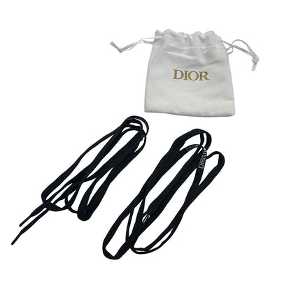 Dior ディオール ウォーキンディオール オブリーク スニーカー ネイビー×ホワイト コットン レディース 【中古】