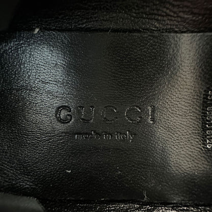 GUCCI グッチ ローファー ホースビット ブラック レザー レディース 【中古】