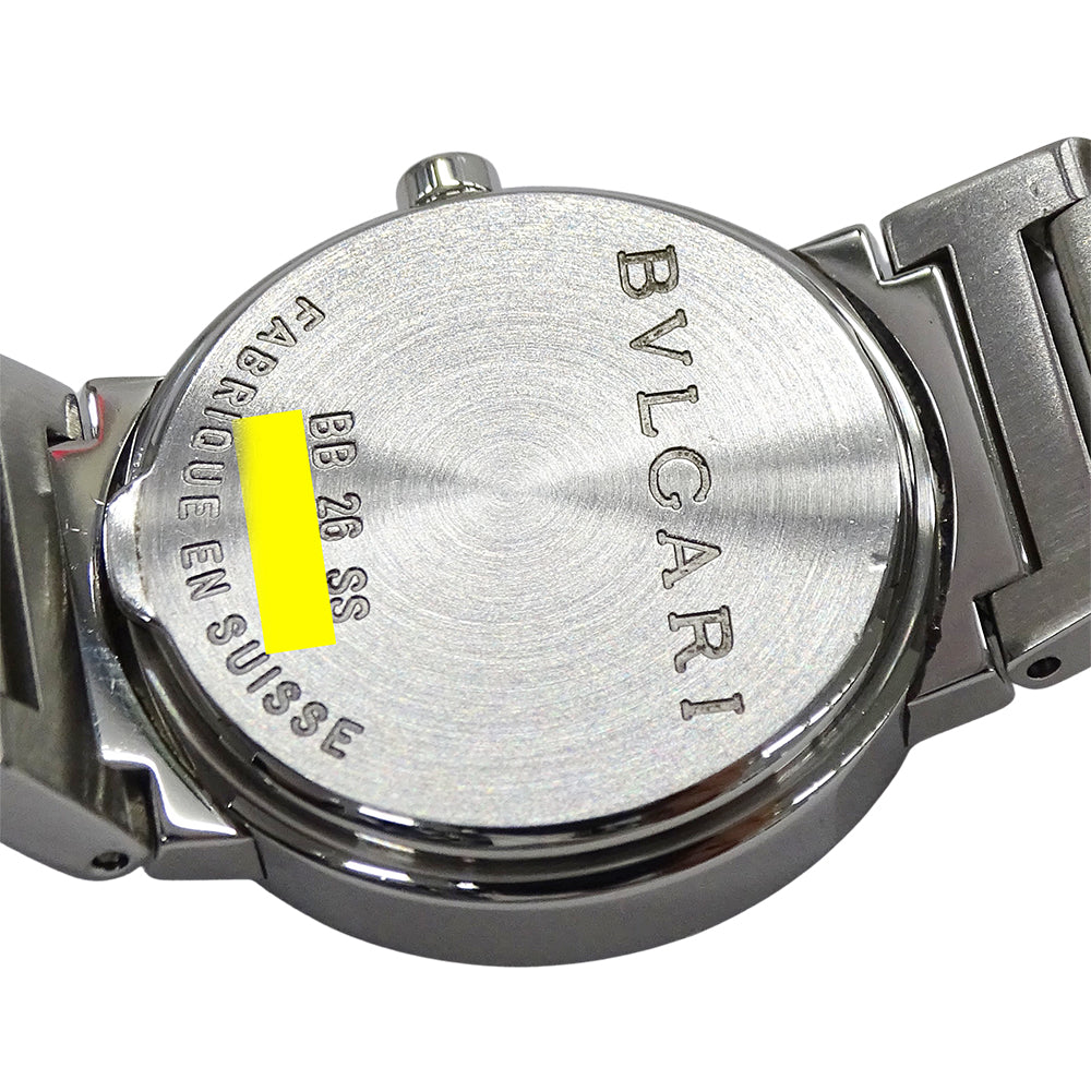 BVLGARI ブルガリ ブルガリブルガリ BB26SS レディース 腕時計 クオーツ QZ ステンレス 磨き済み【中古】