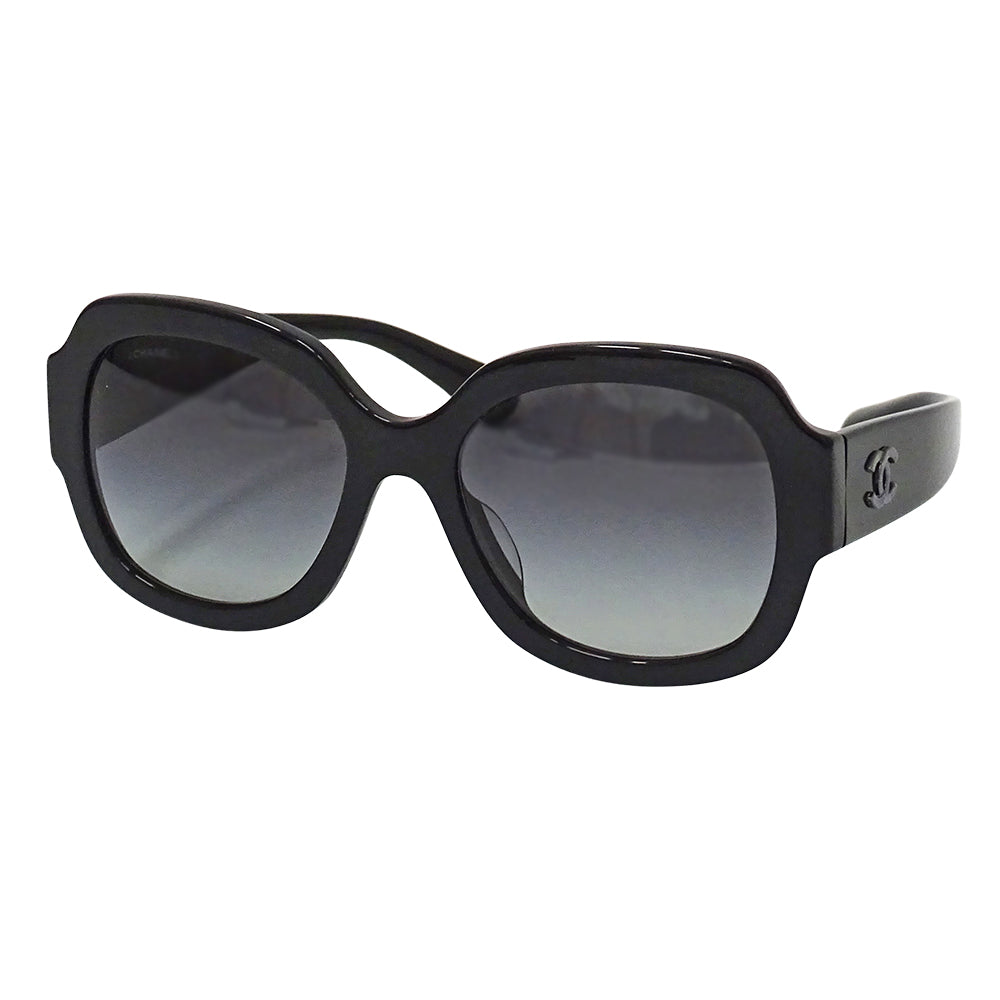 CHANEL シャネル サングラス ブラック 5373-A レディース 【中古】