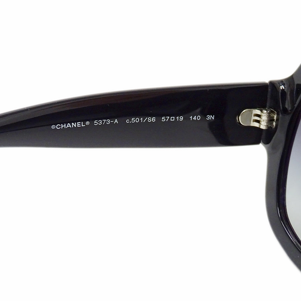 CHANEL シャネル サングラス ブラック 5373-A レディース 【中古】