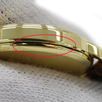 SEIKO セイコー クレドール 4J80-0060 GTAW012 レディース 腕時計 クオーツ QZ 18KT レザー 磨き済み【中古】