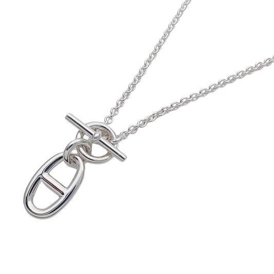 HERMES エルメス シェーヌダンクル アミュレット ネックレス SV925 シルバー レディース 磨き済み【中古】