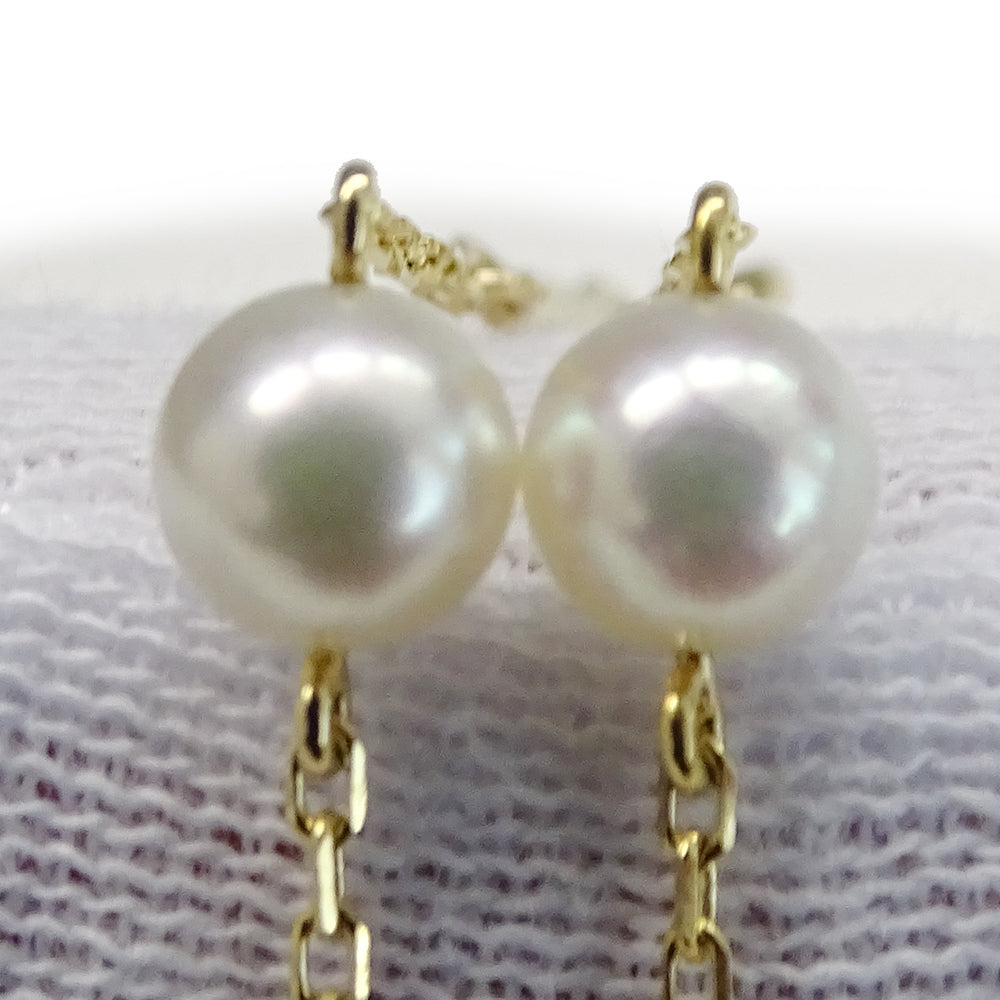 MIKIMOTO ミキモト ブレスレット K18YG パール イエローゴールド レディース 磨き済み【中古】