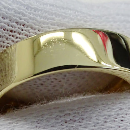 TASAKI タサキ リング 指輪 K18YG シトリン ダイヤモンド D0.21 約17号 ゴールド レディース 磨き済み【中古】
