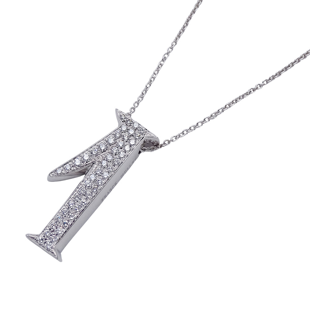 FRANCK MULLER フランクミュラー タリスマン No.1 ネックレス 750WG ホワイトゴールド メンズ 磨き済み【中古】
