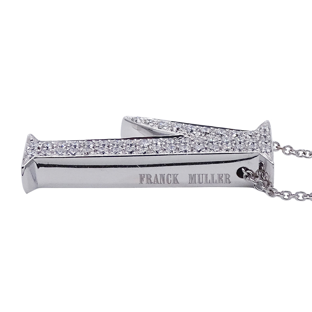 FRANCK MULLER フランクミュラー タリスマン No.1 ネックレス 750WG ホワイトゴールド メンズ 磨き済み【中古】