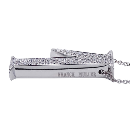FRANCK MULLER フランクミュラー タリスマン No.1 ネックレス 750WG ホワイトゴールド メンズ 磨き済み【中古】