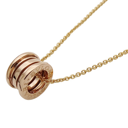 BVLGARI ブルガリ B-zero1 ビーゼロワン ネックレス 750PG ピンクゴールド レディース メンズ 磨き済み【中古】
