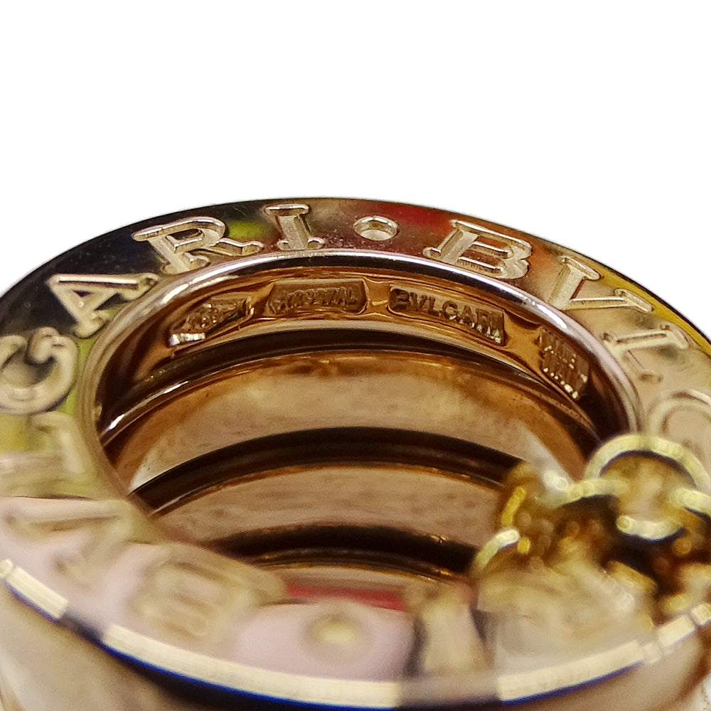 BVLGARI ブルガリ B-zero1 ビーゼロワン ネックレス 750PG ピンクゴールド レディース メンズ 磨き済み【中古】