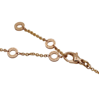 BVLGARI ブルガリ B-zero1 ビーゼロワン ネックレス 750PG ピンクゴールド レディース メンズ 磨き済み【中古】