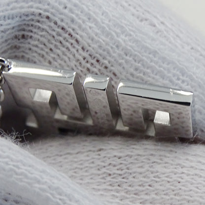 Cartier カルティエ ドラゴンミニ ウィッシュノット ネックレス 750WG ホワイトゴールド レディース 磨き済み 【中古】