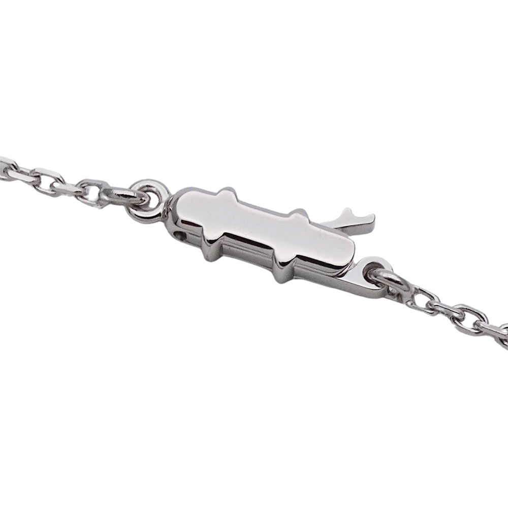 Cartier カルティエ ドラゴンミニ ウィッシュノット ネックレス 750WG ホワイトゴールド レディース 磨き済み 【中古】
