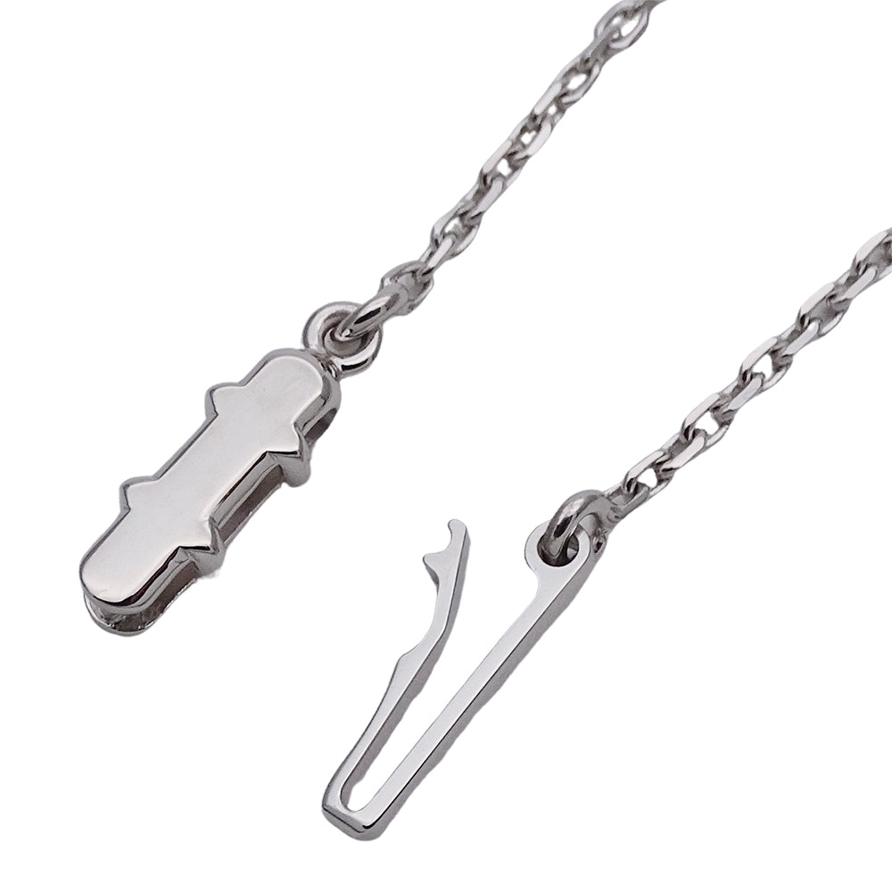 Cartier カルティエ ドラゴンミニ ウィッシュノット ネックレス 750WG ホワイトゴールド レディース 磨き済み 【中古】