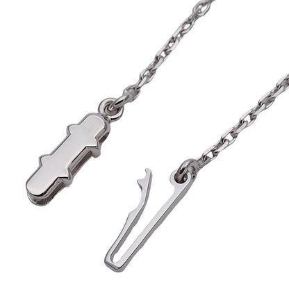 Cartier カルティエ ドラゴンミニ ウィッシュノット ネックレス 750WG ホワイトゴールド レディース 磨き済み 【中古】