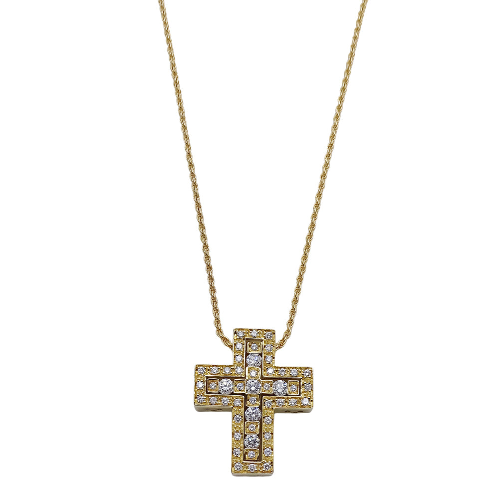 DAMIANI ダミアーニ ベルエポック ネックレス 750YG ゴールド Sサイズ レディース メンズ 磨き済み【中古】