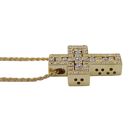 DAMIANI ダミアーニ ベルエポック ネックレス 750YG ゴールド Sサイズ レディース メンズ 磨き済み【中古】