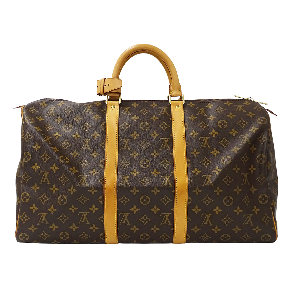 LOUIS VUITTON ルイ・ヴィトン キーポル 50 ボストンバッグ モノグラム M41426 レディース メンズ 【中古】