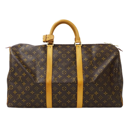 LOUIS VUITTON ルイ・ヴィトン キーポル 50 ボストンバッグ モノグラム M41426 レディース メンズ 【中古】