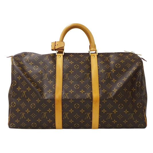LOUIS VUITTON ルイ・ヴィトン キーポル 50 ボストンバッグ モノグラム M41426 レディース メンズ 【中古】