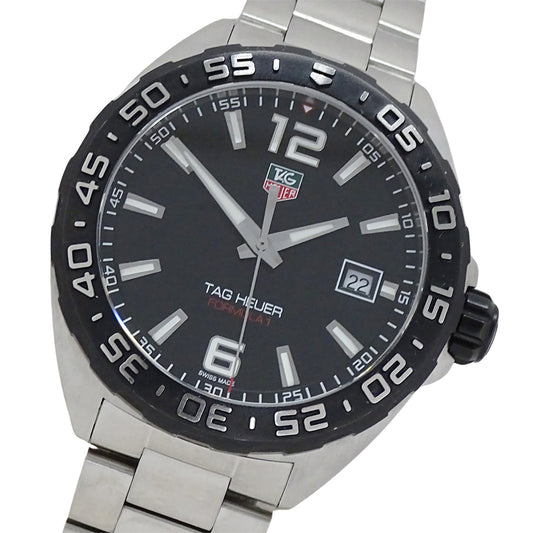 TAG Heuer タグホイヤー フォーミュラ1 WAZ1110 BA0875 メンズ 腕時計 デイト クオーツ QZ ステンレス 磨き済み【中古】
