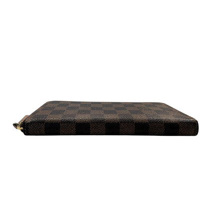 LOUIS VUITTON ルイ・ヴィトン ポルトフォイユ クレマンス 長財布 ダミエ ローズバレリーヌ M61298 ダミエキャンバス レディース 【中古】
