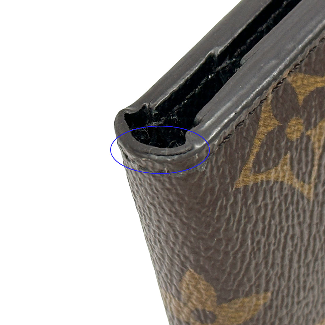 LOUIS VUITTON ルイ・ヴィトン ポルトフォイユ・ゾエ 三つ折り財布 モノグラム ジャイアント リバース ブラウン M80725 レディース 【中古】