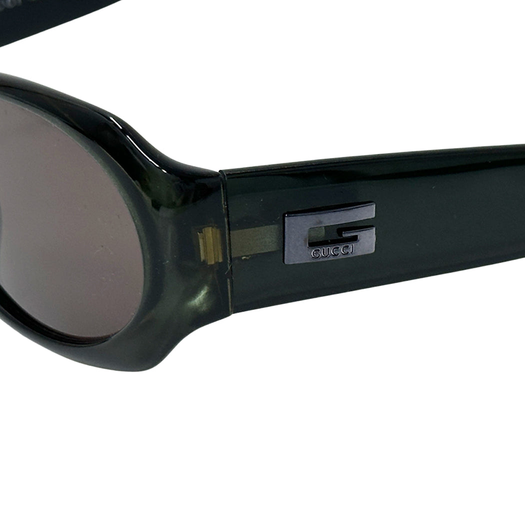 GUCCI グッチ サングラス グリーン GG2436/S レディース メンズ 【中古】