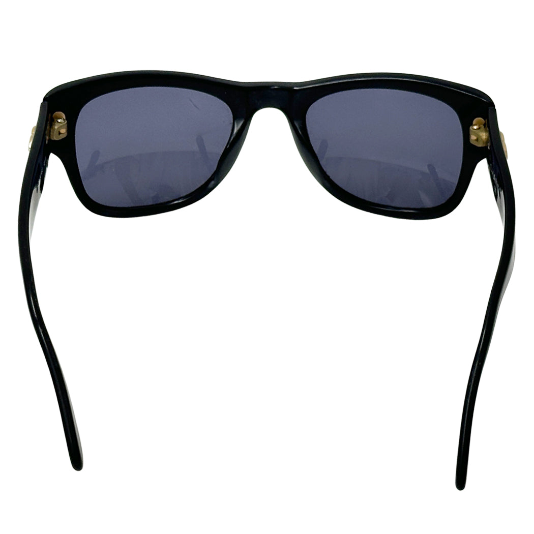 CHANEL シャネル サングラス ココマーク ブラック レディース 【中古】