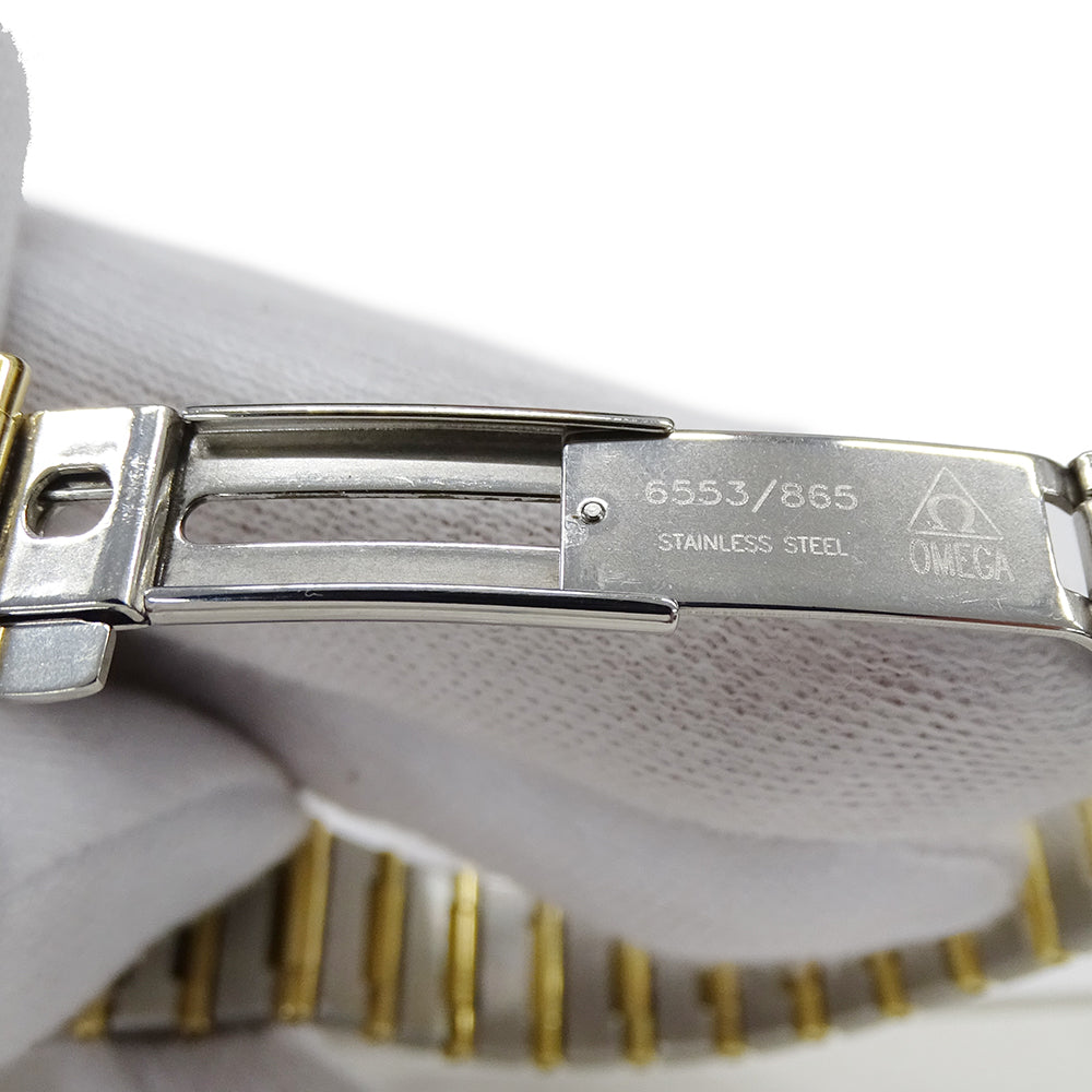 OMEGA オメガ コンステレーション ミニ 1262.70 レディース 腕時計 シェル クオーツ QZ SS YG【中古】