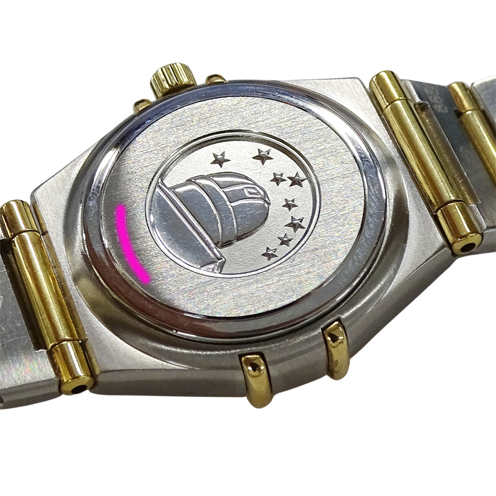 OMEGA オメガ コンステレーション ミニ 1262.70 レディース 腕時計 シェル クオーツ QZ SS YG【中古】