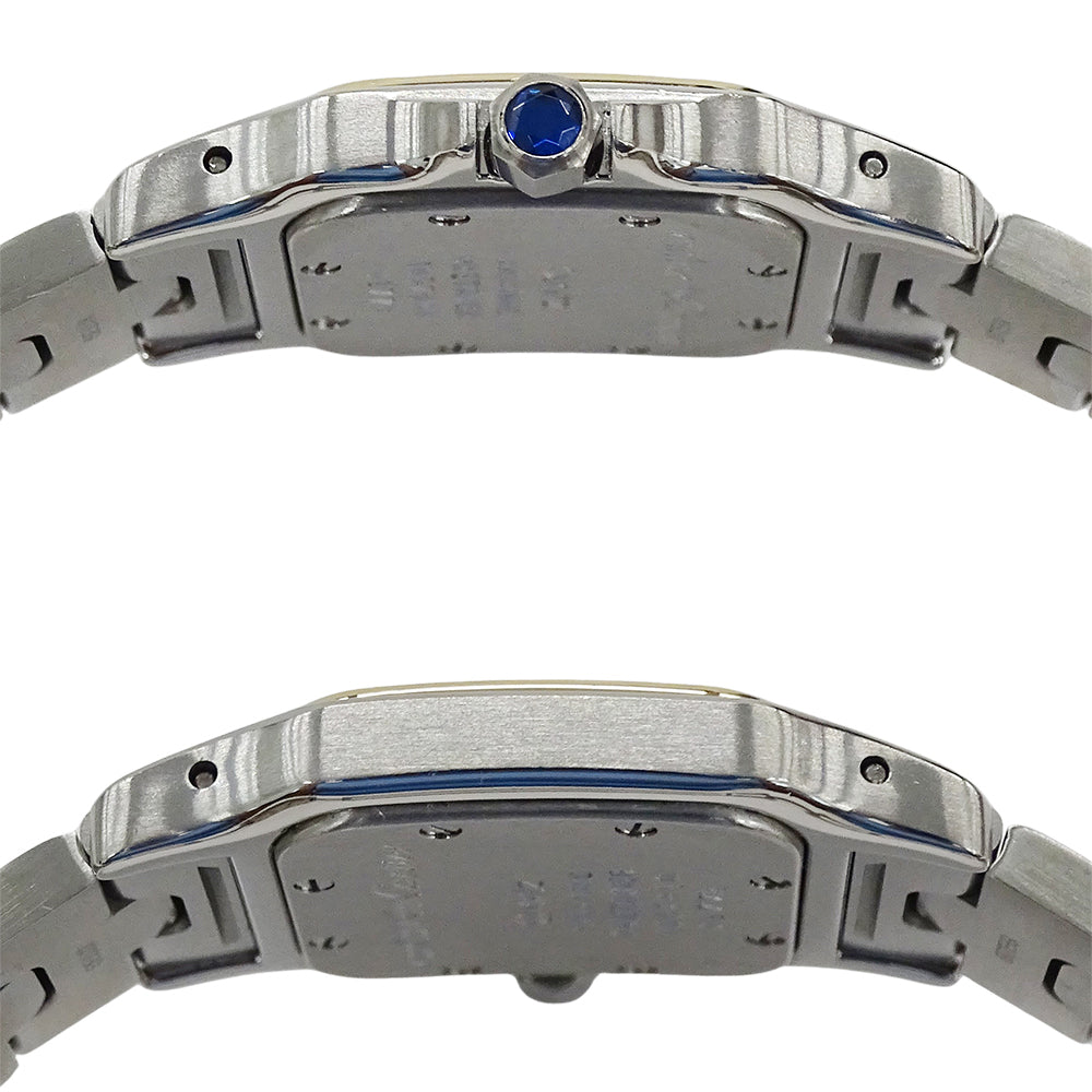 Cartier カルティエ サントスガルベ SM W20012C4 レディース 腕時計 クオーツ QZ SS YG 磨き済み【中古】