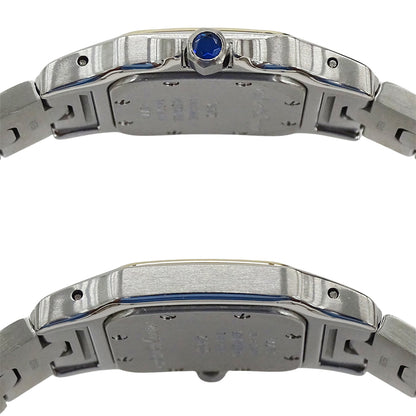Cartier カルティエ サントスガルベ SM W20012C4 レディース 腕時計 クオーツ QZ SS YG 磨き済み【中古】