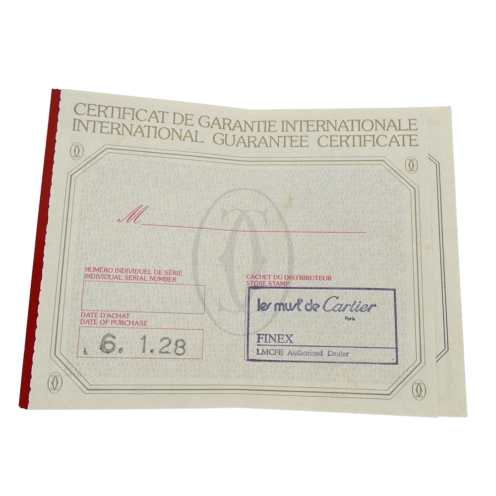 Cartier カルティエ サントスガルベ SM W20012C4 レディース 腕時計 クオーツ QZ SS YG 磨き済み【中古】