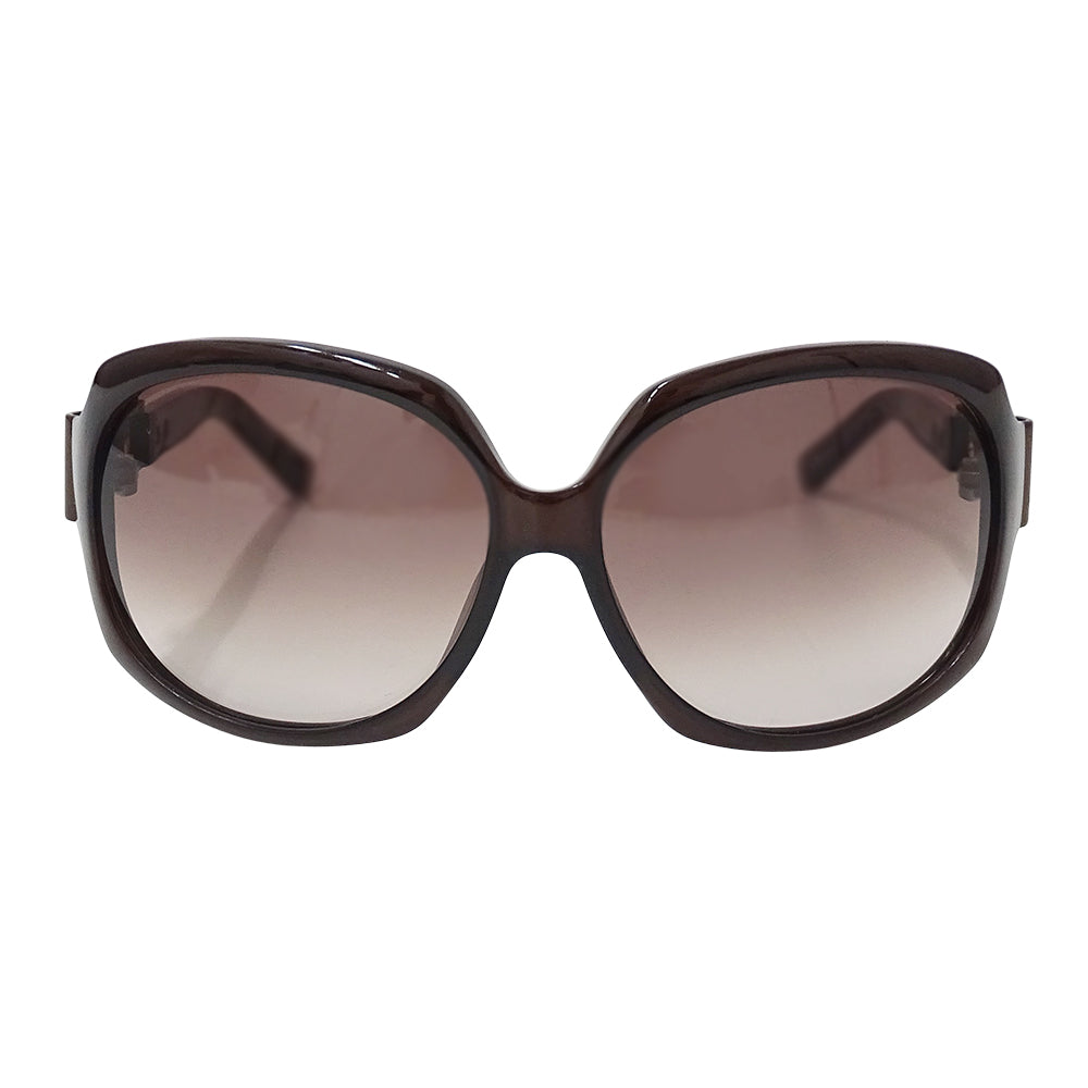 GUCCI グッチ サングラス ブラウン GG3014 F S レディース 【中古】