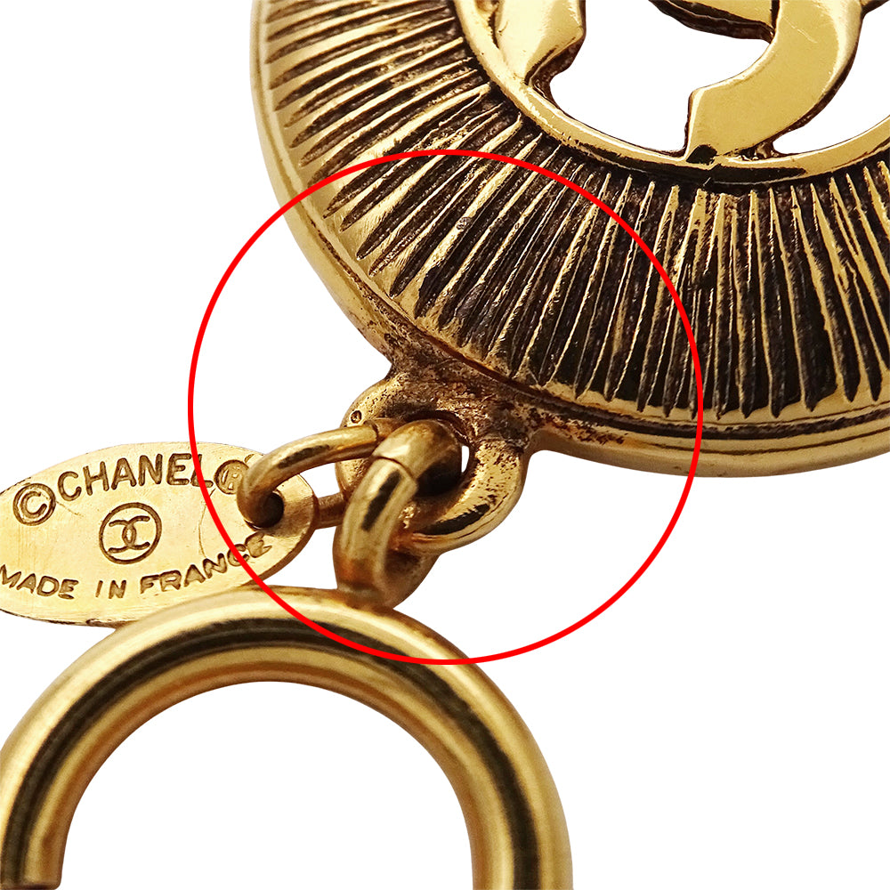 CHANEL シャネル ブレスレット ゴールド レディース ココマーク サークル 【中古】