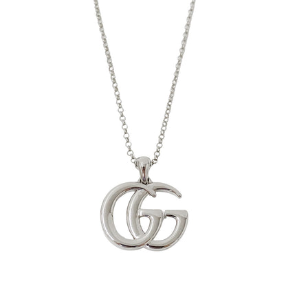 GUCCI グッチ ネックレス ダブルG メタル シルバー レディース 【中古】