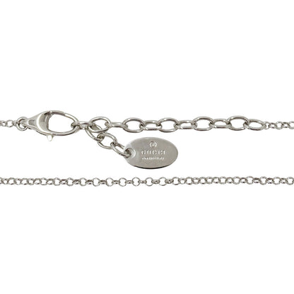 GUCCI グッチ ネックレス ダブルG メタル シルバー レディース 【中古】
