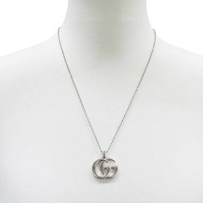GUCCI グッチ ネックレス ダブルG メタル シルバー レディース 【中古】
