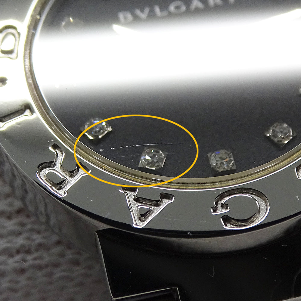 BVLGARI ブルガリ ブルガリブルガリ BB23SS レディース 腕時計 12Pダイヤモンド クオーツ QZ ステンレス 磨き済み【中古】